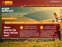 Tablet Screenshot of erste-reserve.de